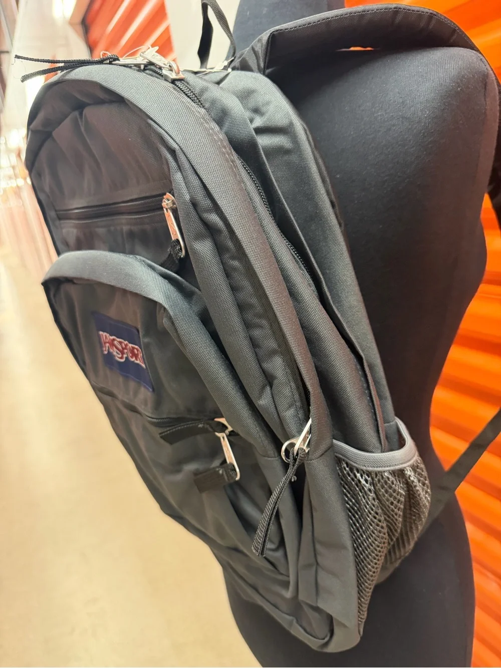 NWT Jansport Big Student Backpack - Forge Grey